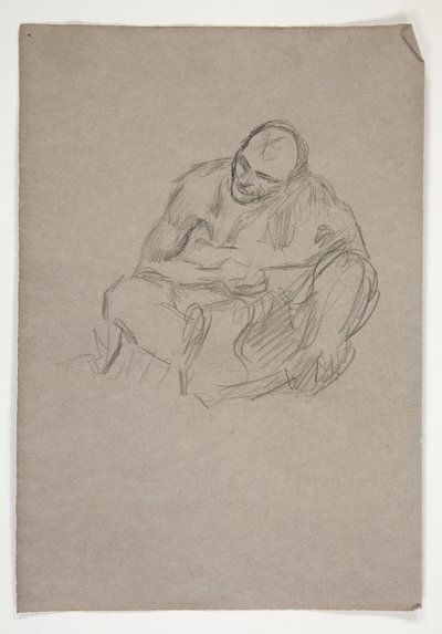 Figure study by Edwin Austin Abbey
