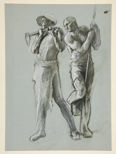 Figure Study by Edwin Austin Abbey