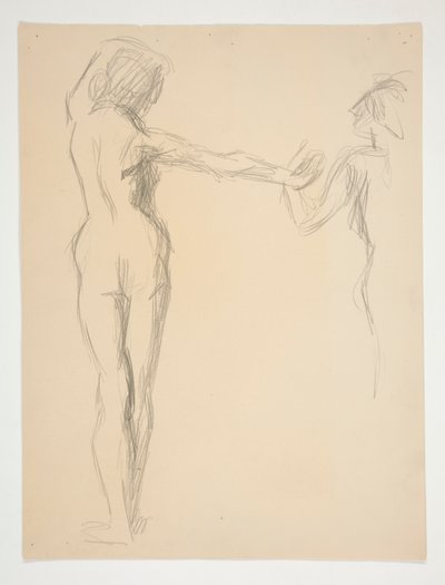 Figure Study by Edwin Austin Abbey