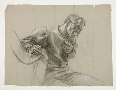 Figure Study by Edwin Austin Abbey