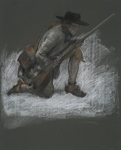 Figure Study by Edwin Austin Abbey