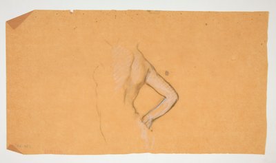 Figure Study for Mural at the State Capitol Building in Harrisburg, Pennsylvania, 1902-1911 (completed by John Singer Sargent) by Edwin Austin Abbey