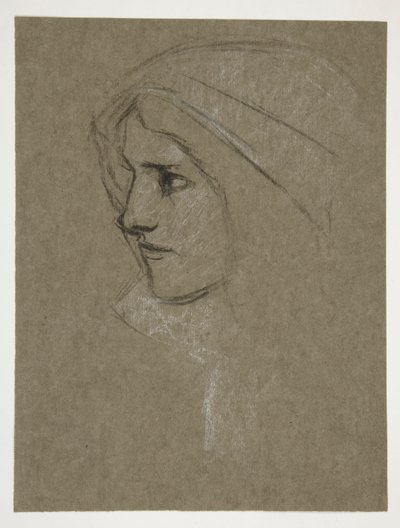Head of Cordelia, from King Lear by Edwin Austin Abbey