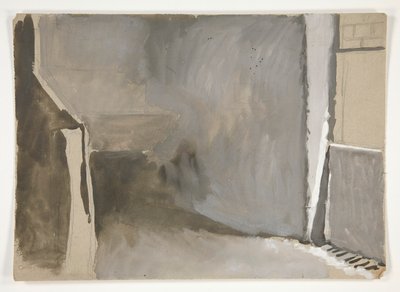 Interior Study by Edwin Austin Abbey