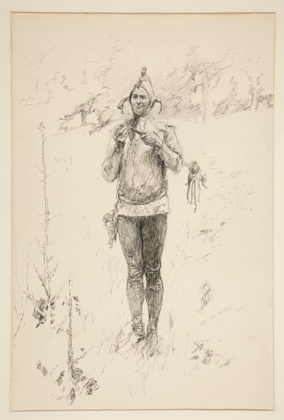 Jaques by Edwin Austin Abbey