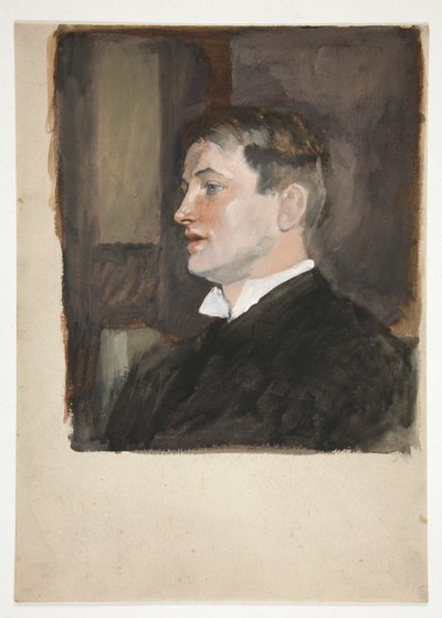 Portrait of a Young Man (Unidentified Sitter) by Edwin Austin Abbey