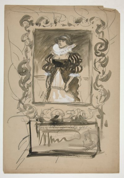 Study by Edwin Austin Abbey
