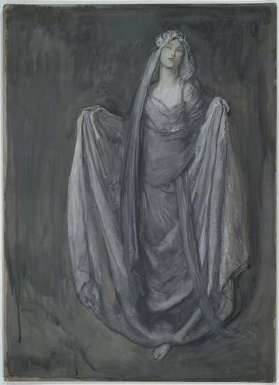 Study for Blanchefleur by Edwin Austin Abbey