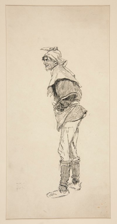 Study for King Henry IV (Part I) by Edwin Austin Abbey