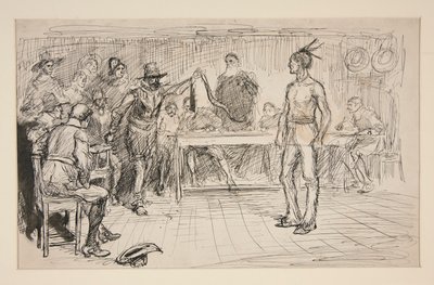 Study for Miles Standish by Edwin Austin Abbey