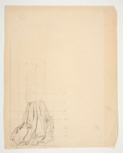 Study for The Quest of the Holy Grail (series of fifteen paintings for the Boston Public Library, completed in 1901) by Edwin Austin Abbey