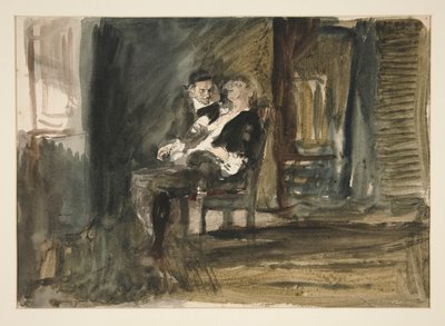 Study for The Scarlet Letter by Edwin Austin Abbey