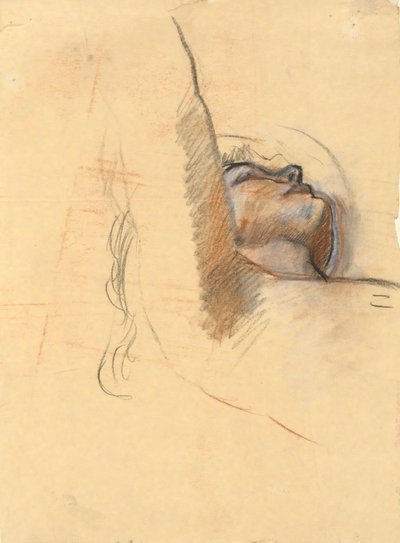 Study for The Spirit of Light - mural decoration at the State Capitol Building in Harrisburg, Pennsylvania, 1902-1911 (completed by John Singer Sargent) by Edwin Austin Abbey