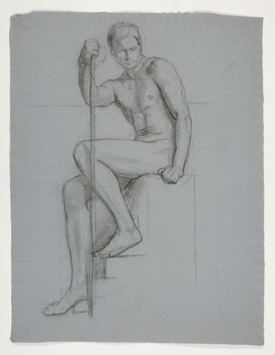 Study for The Spirit of Vulcan, Genius of the Workers in Iron and Steel, Capitol Rotunda, Harrisburg, Pennsylvania by Edwin Austin Abbey