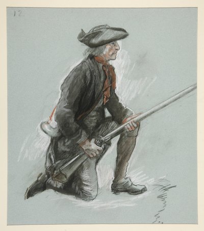 Study for a figure by Edwin Austin Abbey
