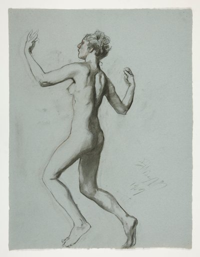 Study for Figure of 10 AM by Edwin Austin Abbey