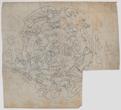 Study for the Background Signs of the Zodiac by Edwin Austin Abbey