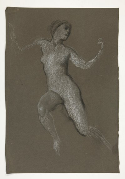 Study for the Figure of 12 Noon by Edwin Austin Abbey