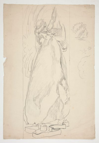 Study of an Angel by Edwin Austin Abbey