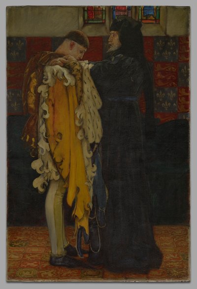 The King to the Prince of Wales by Edwin Austin Abbey