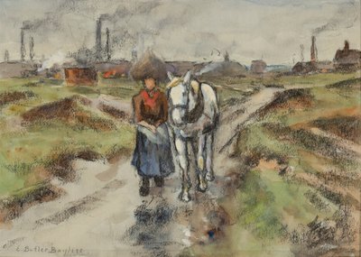 Leading the Barge Pony by Edwin Butler Bayliss