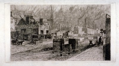 Vine Tavern, Mile End Road, Stepney, London by Edwin Edwards