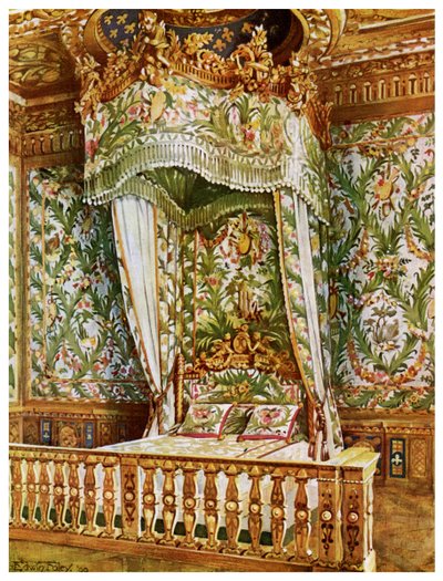 Gilt State Bed of Marie Antoinette, Queen