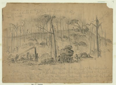 Attack of General Ewell