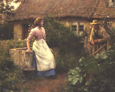 Evening Conversation by Edwin Harris