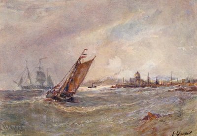 St Peter Port, Guernsey by Edwin Hayes