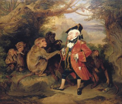 The Travelled Monkey by Edwin Henry Landseer