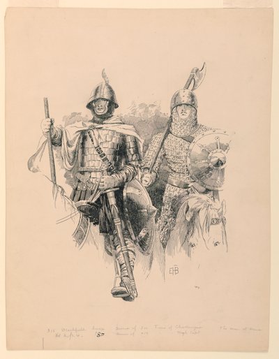 "Armor of 800. Time of Charlemagne" by Edwin Howland Blashfield