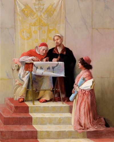Pope Julius II Looking at Bramante