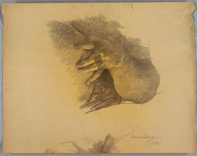 Study of Arm and Hand by Edwin Howland Blashfield