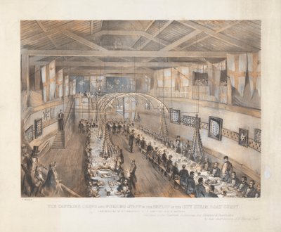 City Steam and Boat Company: Dinner to Captains by Edwin Jewitt