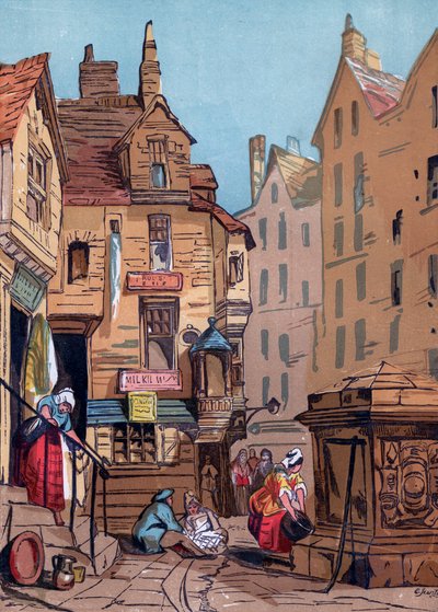 The House of John Knox, Edinburgh by Edwin Jewitt