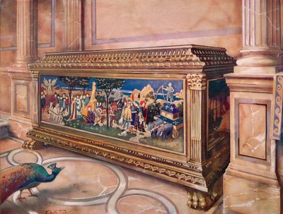 Marriage Coffer or Cassone by Edwin John Foley