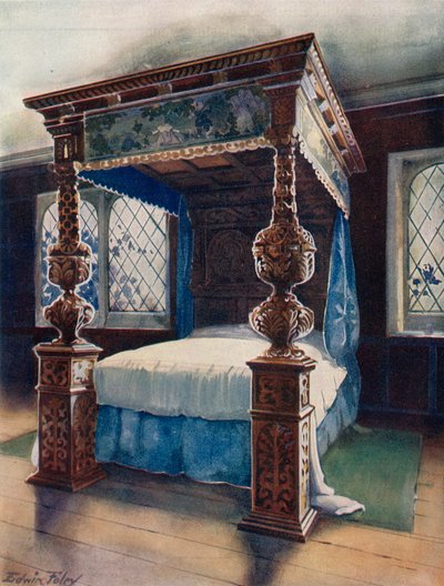 The Littlecote Bedstead by Edwin John Foley