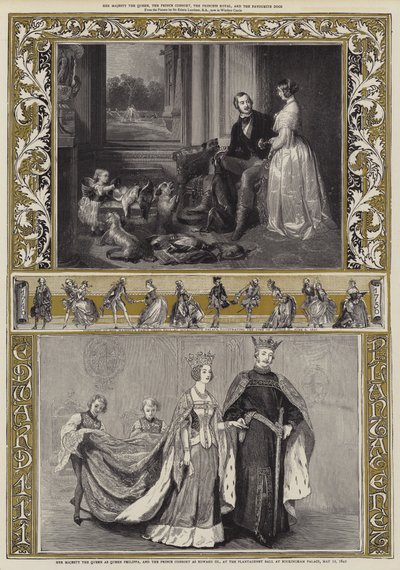 Her Majesty the Queen and the Prince Consort by Edwin Landseer