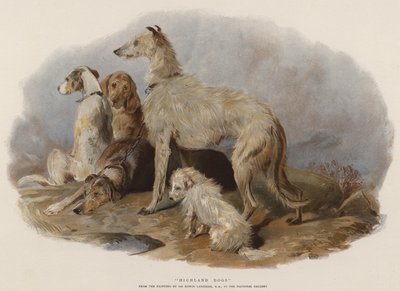 Highland Dogs by Edwin Landseer