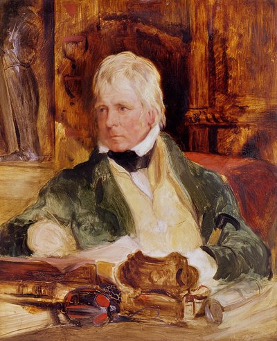 Portrait of Sir Walter Scott by Edwin Landseer