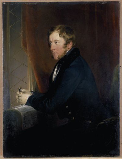 Portrait of William Spencer Cavendish, 6th Duke of Devonshire by Edwin Landseer