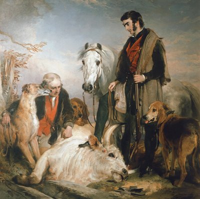 Scene in Chillingham Park: Portrait of Lord Ossulston, c.1833-36 by Edwin Landseer