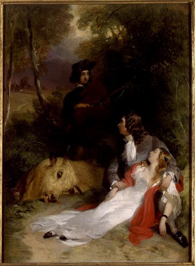 The Bride of Lammermoor by Edwin Landseer