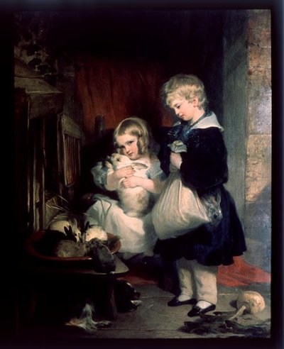 The Children of the Hon. Col. Seymour Bathurst by Edwin Landseer
