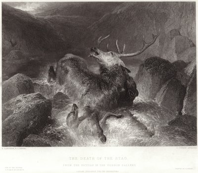 The Death of the Stag by Edwin Landseer