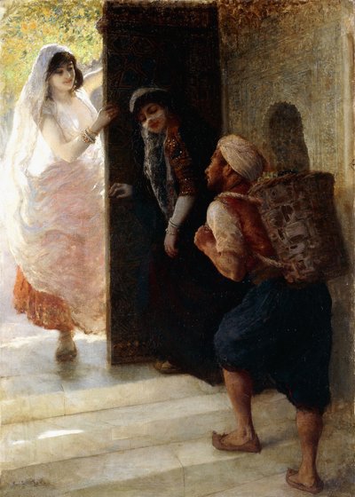 One Thousand and One Nights, The Porter of Bagdad by Edwin Lord Weeks