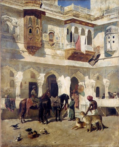The Rajah Starting on a Hunt, ca. 1885 by Edwin Lord Weeks