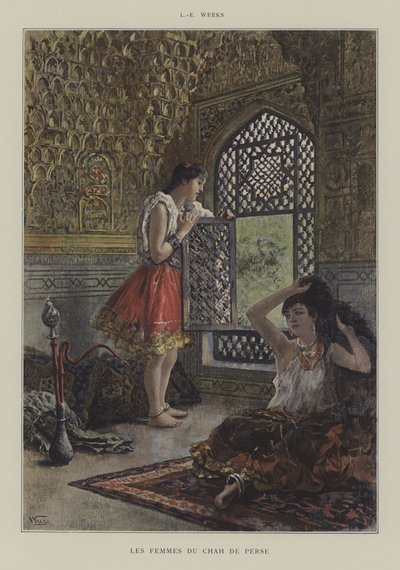 The Wives of the Shah of Persia by Edwin Lord Weeks