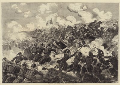 The Storming of the Malakhoff by the French by Edwin Thomas Dolby